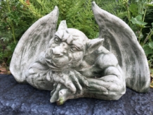 De XL Denker - Gargoyle - decoratie voor de muur - Stone Monster - middeleeuws figuur